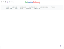 Tablet Screenshot of buylowdosenaltrexone.com